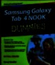 Samsung galaxy tab 4 nook for dummies