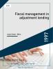 Fiscal management in adjustment lending