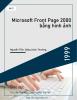 Microsoft Front Page 2000 bằng hình ảnh