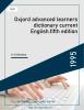 Oxjord advanced learners dictionary current English.fifth edition