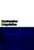 Contrastive linguistics: History, philosophy and methodology