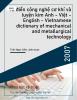 Từ điển công nghệ cơ khí và luyện kim Anh - Việt - English - Vietnamese dictionary of mechanical and metallurgical technology