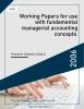 Working Papers for use with fundamental managerial accounting concepts.
