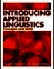 Introducing Applied Linguistics: Concepts and Skills