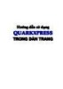 Hướng dẫn sử dụng QuarkXpress trong dàn trang