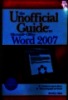 The Unofficial guide to microsoft office word 2007