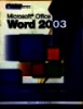 Advantage Series: Microsoft Office Word 2003